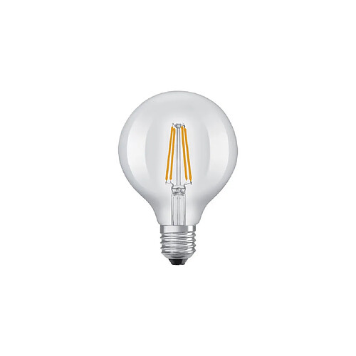 OSRAM Ampoule LED filament Globe E27 3,8W - 806 lm - Blanc chaud