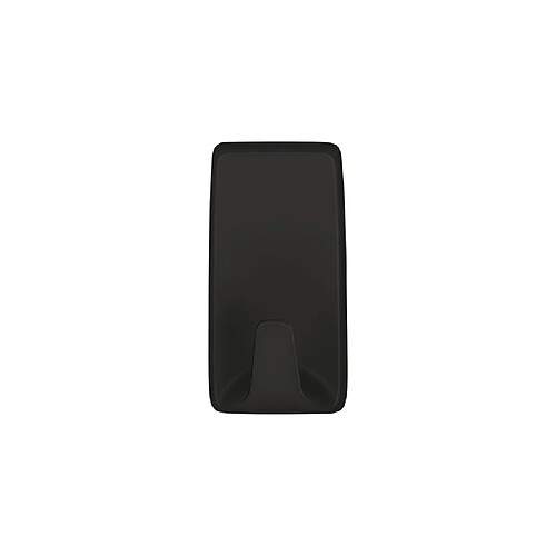 tesa Powerstrips Large - Crochet adhésif rectangulaire - Noir - 3 pièces