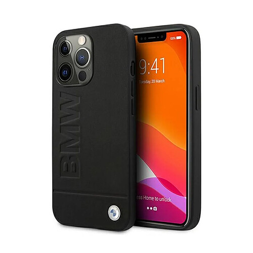 BMW BMHCP13XSLLBK Coque de Protection pour iPhone 13 Pro Max 6,7`` Noir