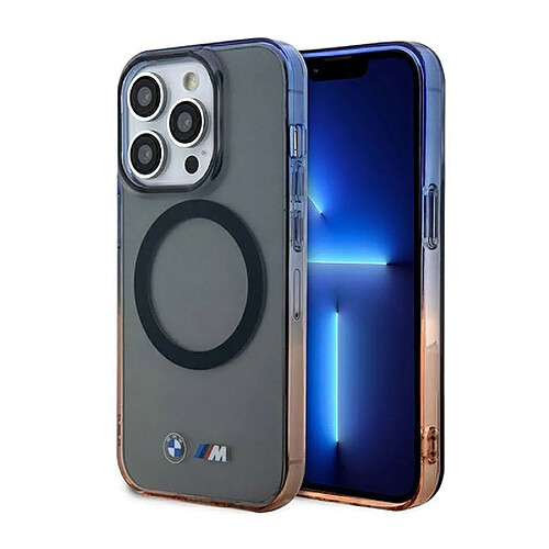 BMW BMHMP14LHTGE Coque rigide pour iPhone 14 Pro 6,1`` Gris