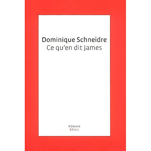 Ce qu'en dit James · Occasion