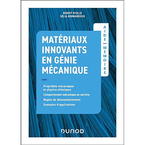 Matériaux innovants en génie mécanique · Occasion