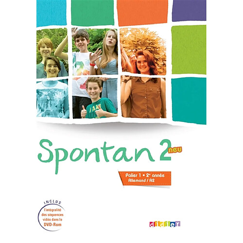 Spontan neu 2, palier 1, 2e année : allemand, A2 · Occasion