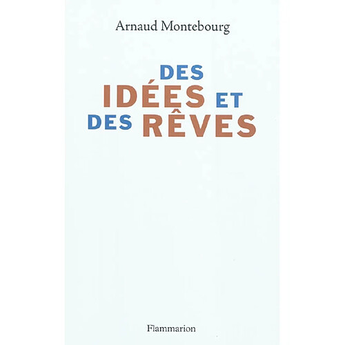 Des idées et des rêves · Occasion