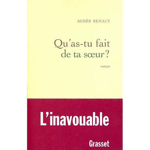 Qu'as-tu fait de ta soeur ? · Occasion