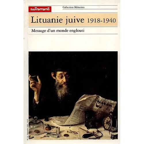 Lituanie juive, 1918-1940 : message d'un monde englouti · Occasion