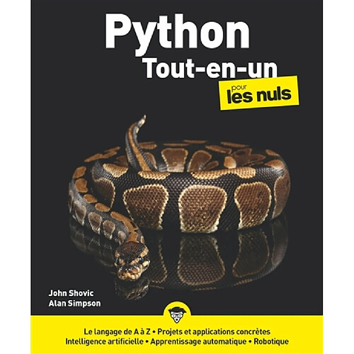 Python pour les nuls : tout-en-un · Occasion