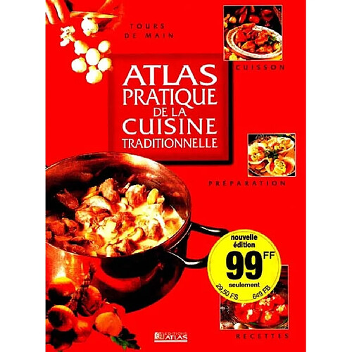 Atlas pratique de la cuisine traditionnelle · Occasion