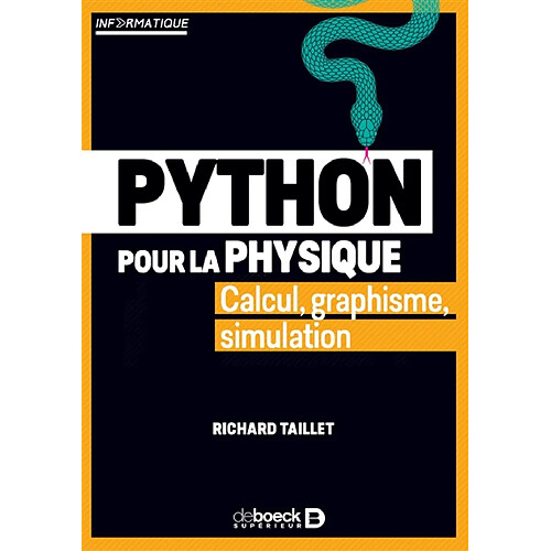 Python pour la physique : calcul, graphisme, simulation · Occasion