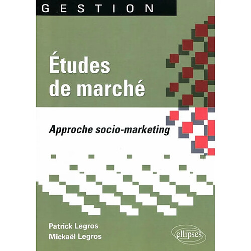 Etudes de marché : approche socio-marketing · Occasion