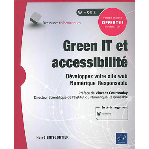 Green IT et accessibilité : développez votre site web numérique responsable · Occasion