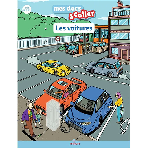 Les voitures : j'apprends avec mes autocollants !