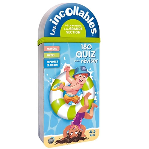 180 quiz pour réviser : de la moyenne à la grande section, 4-5 ans