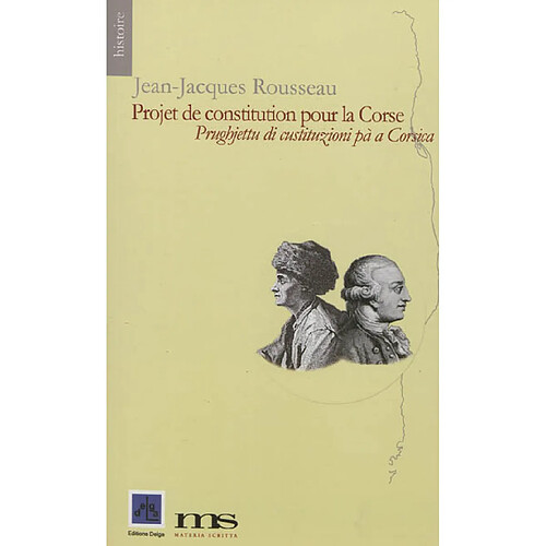 Projet de constitution pour la Corse. prughjettu di custituzioni pà a Corsica · Occasion
