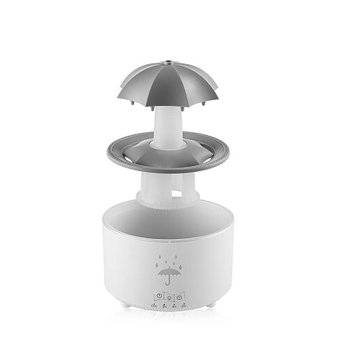 INF Diffuseur d'arômes à goutte d'eau rotative - Humidificateur ultrasonique avec diffuseur d'