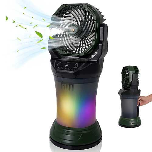 ByteLike Ventilateur Brumisateur Portable Rechargeable 15000mAh