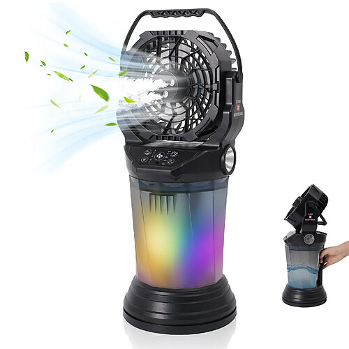 ByteLike Ventilateur Brumisateur Portable Rechargeable 15000mAh
