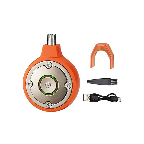 INF Tondeuse à poils de nez électrique rechargeable – Mini tondeuse portable avec lame inoxyda