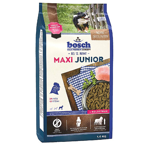 Bosch Maxi Junior Nourriture pour Chien, 1 kg