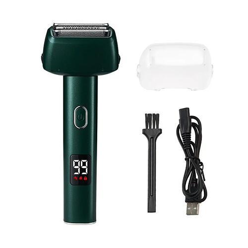 INF Rasoir électrique pour hommes - lame à ruban alternative rechargeable avec affichage numér