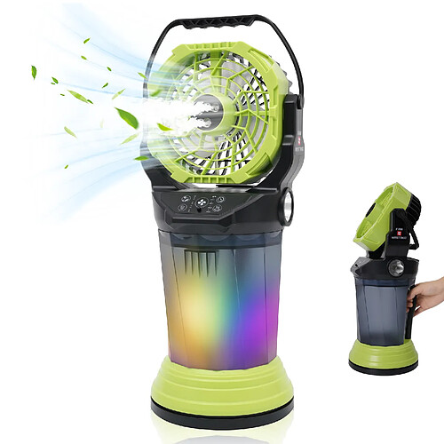 ByteLike Ventilateur Brumisateur Portable Rechargeable 15000mAh