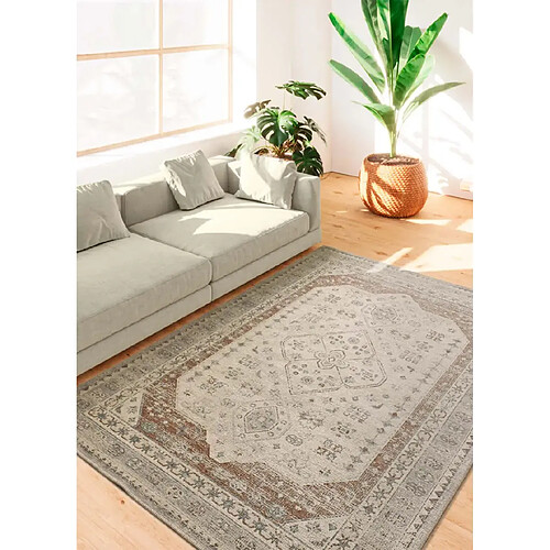 Atticgo Lua 3111 - 80x150 cm - Gris/rouille