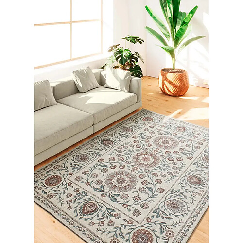 ATTICGO Tapis extérieur classique LUA bleu 120x170 cm