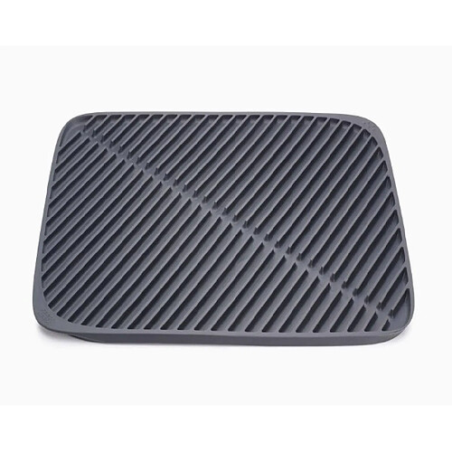 Égouttoir Joseph Joseph Flume tapis drainage pliable silicone gris grande capacité