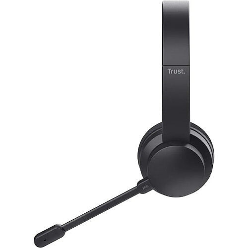 Casque sans fil Trust AYDA ENC - Bluetooth, portée de 10 m, autonomie de 24 h (25463)