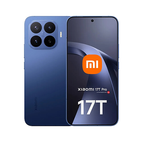 Xiaomi 17T Pro 5G 1TB/12GB Double SIM Bleu Profond