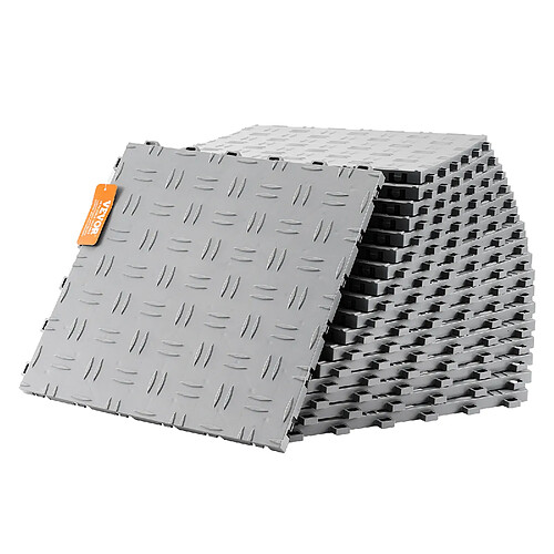 Vevor Dalles de Garage Emboîtables 25PCS 305x305mm PP Antidérapantes pour Atelier