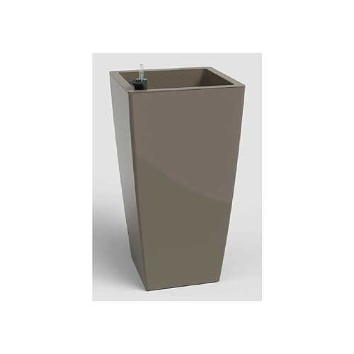 ARTEVASI Pisa - Pot auto-arrosant Taupe - 40 x 78 cm - 79 L