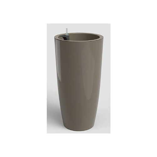 Artevasi Santorini SWS 78 BR - Cache-pot auto-arrosant taupe - 72 L