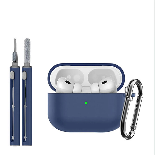 INF Étui de protection en silicone (ensemble de 3 pièces) compatible avec Apple AirPods Pro 3