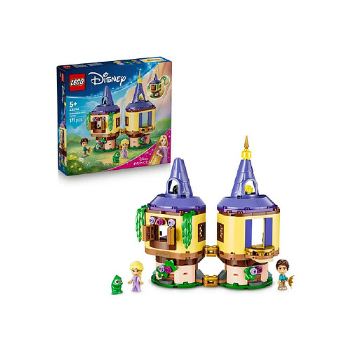 LEGO Disney Princess 43294 - Tour de Rapunzel à verrouillage à clé - 171 pièces