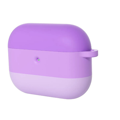 INF Étui de protection en silicone dégradé compatible avec Apple AirPods Pro 3 avec porte-clés