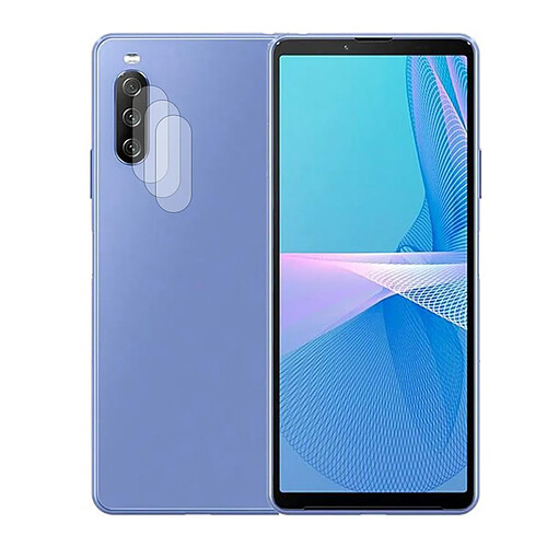 Lot de 3 Verre trempé camera arrière pour Sony Xperia 10 V 6.1"-Visiodirect