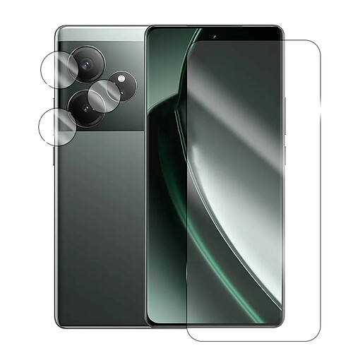 Visiodirect Verres trempés écran et caméra pour Realme GT 6 5G et GT 6T 5G