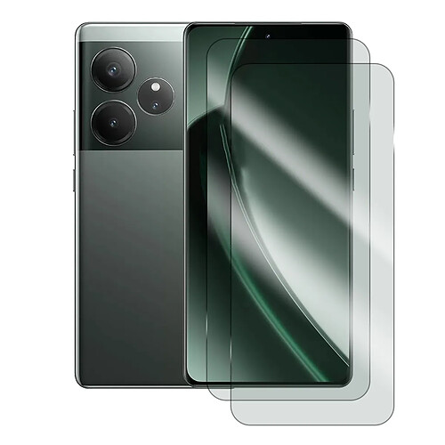 Visiodirect Verres trempés pour Realme GT 6 5G et GT 6T 5G - 2 pièces