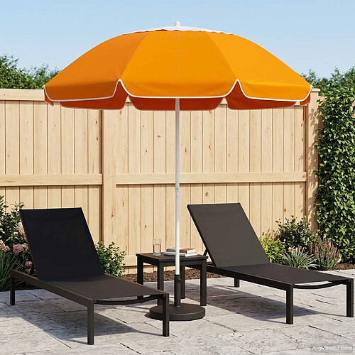 vidaXL Parasol de jardin 160 cm polyester 170T Orange