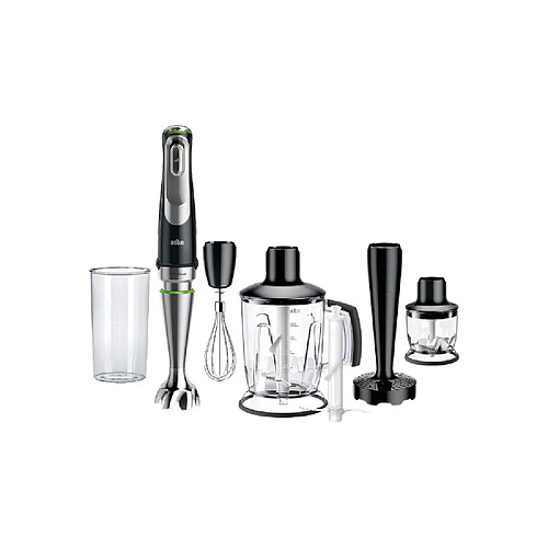 Mixeur plongeant Braun MultiQuick 9 MQ 9147X - 1200 W, noir