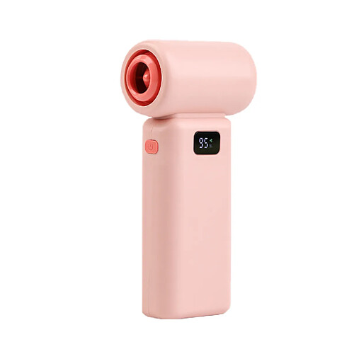 INF Ventilateur portable : Refroidissement portable avec écran LED Pink