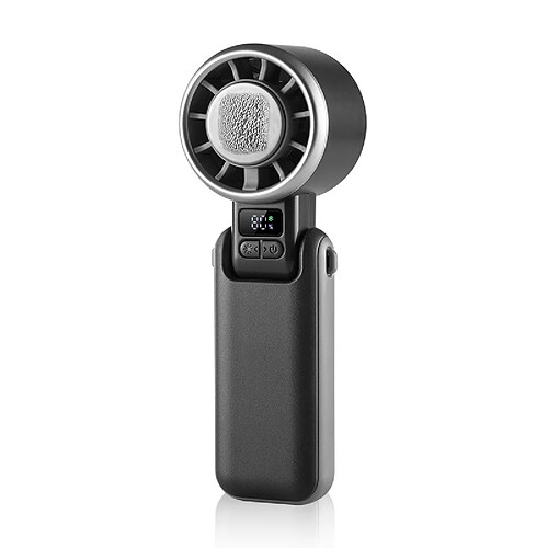 INF Mini ventilateur portable à haute vitesse avec refroidissement par glace et affichage numé