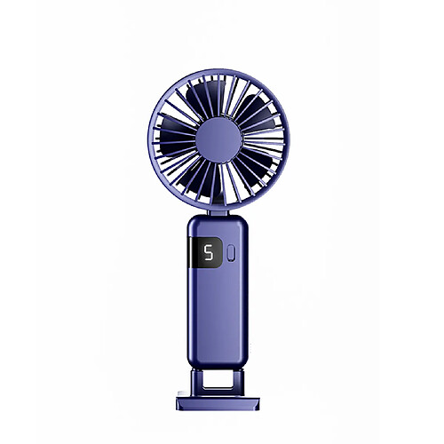INF Ventilateur Pliant à Affichage Numérique Blue
