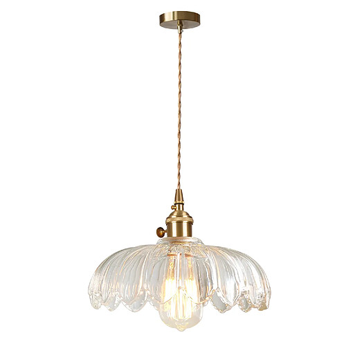 Stoex Suspension verre vintage - Transparent