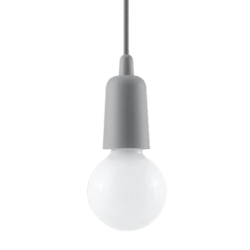 Suspension Matero 1 grise dimmable E27 IP20 Pure Lume