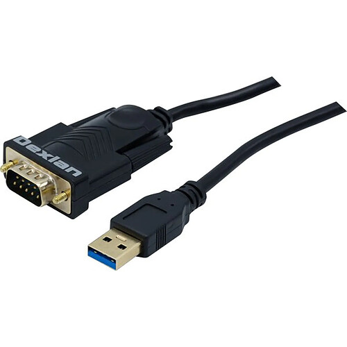 Dexlan CONVERTISSEUR USB 3.0 - SERIE RS232 FT232RL - 1 PORT DB9