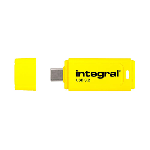 Integral CLE USB 32GB USB-C 3.2 GEN1 DRIVE JAUNE