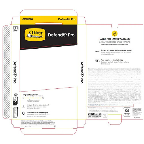 OtterBox OBDefenderProMS CC iPh17 Pro Max black