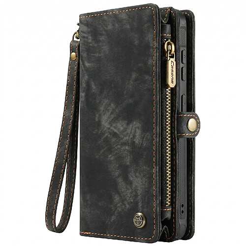 CaseMe Protection 2-en-1 pour Galaxy S26 avec Coque Détachable et Porte-Monnaie Noir